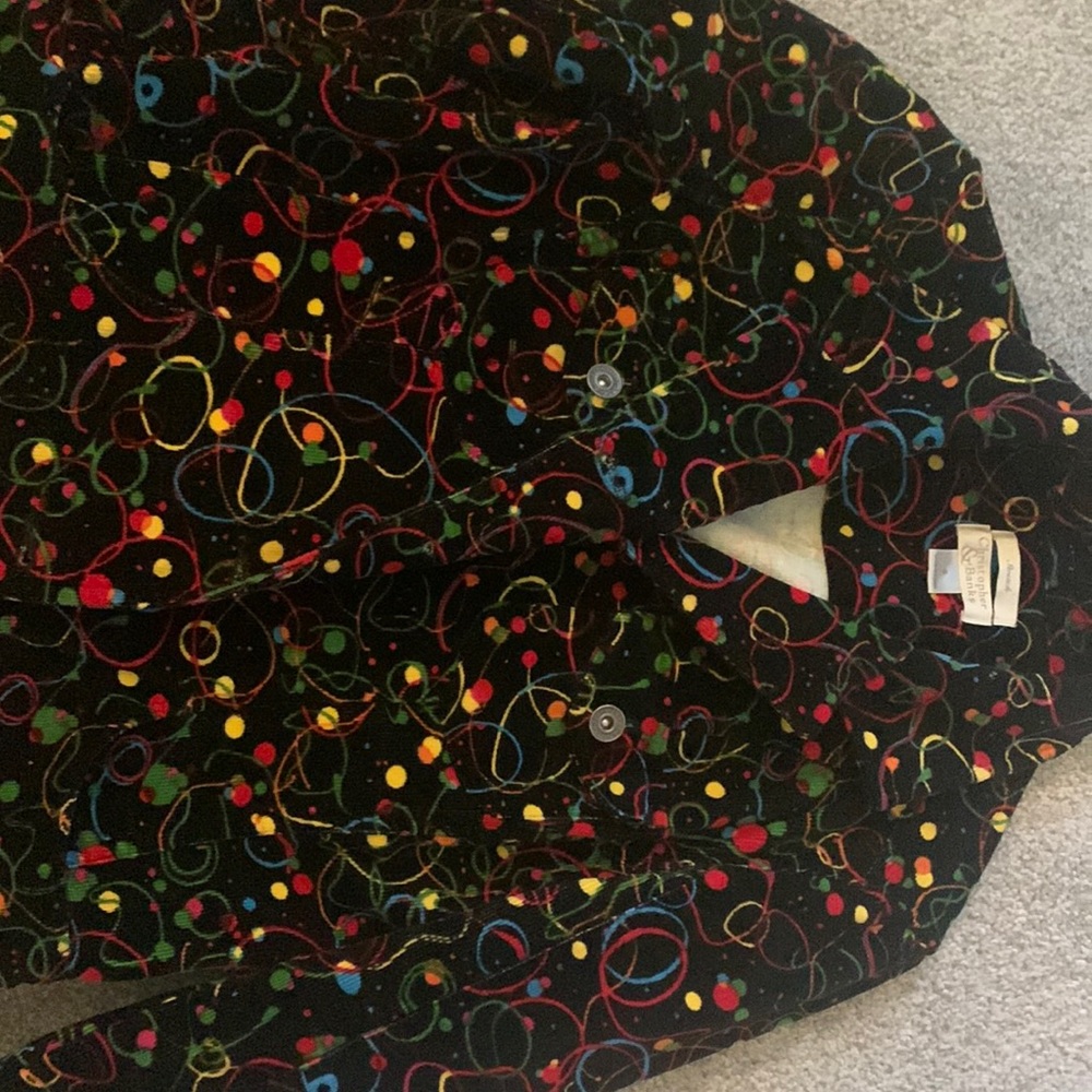 This is actually a fine corduroy jacket pleated back, great colors.